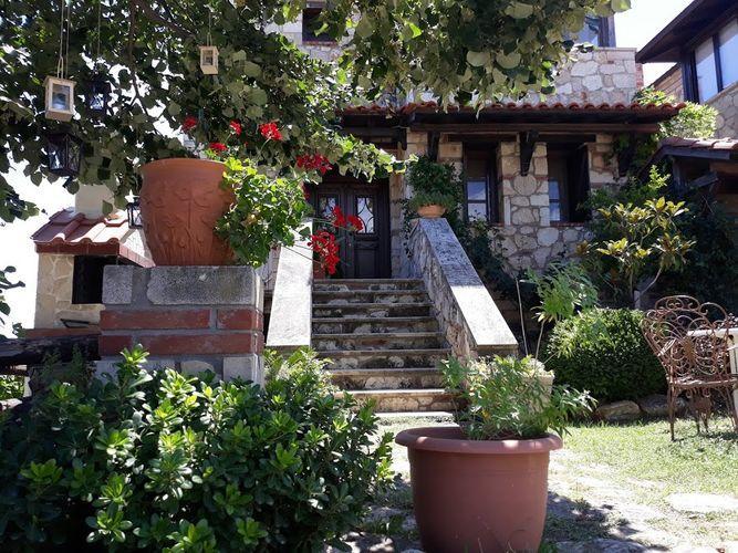Вилла Stone House Andromeda Псакудия Экстерьер фото